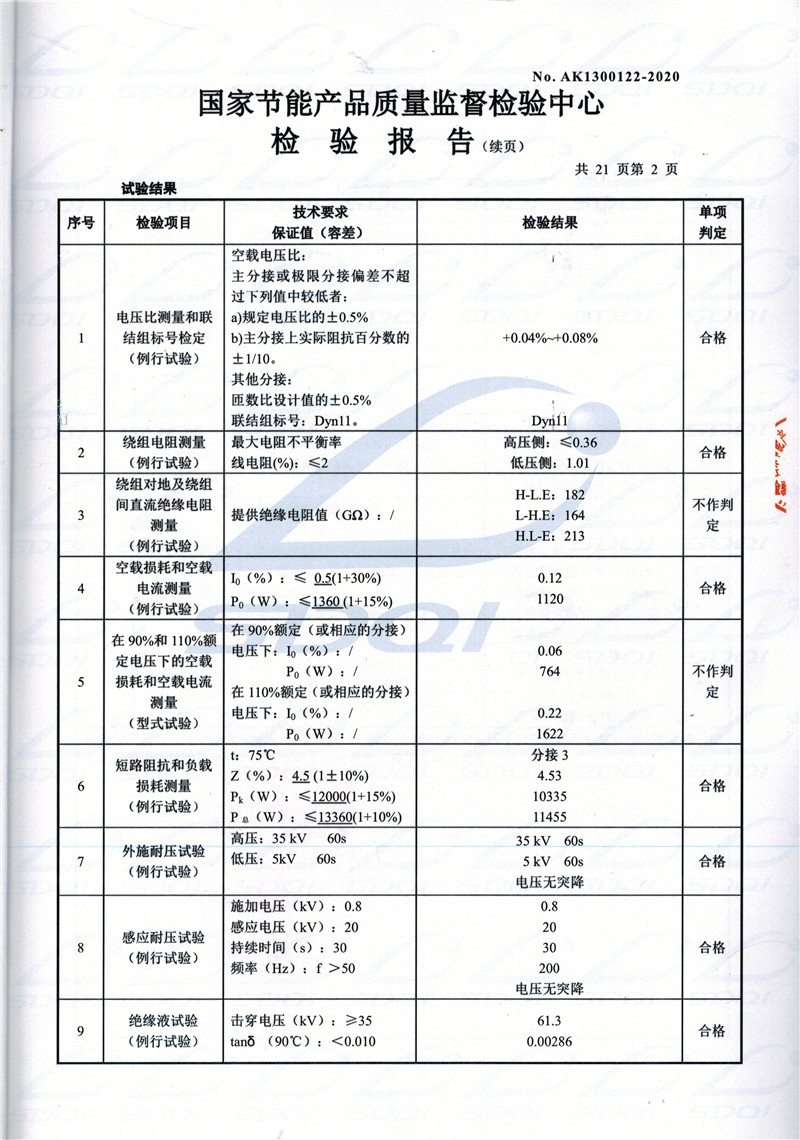 高低压试验报告-S11-1250东平东平东平油浸式变压器-2.jpg
